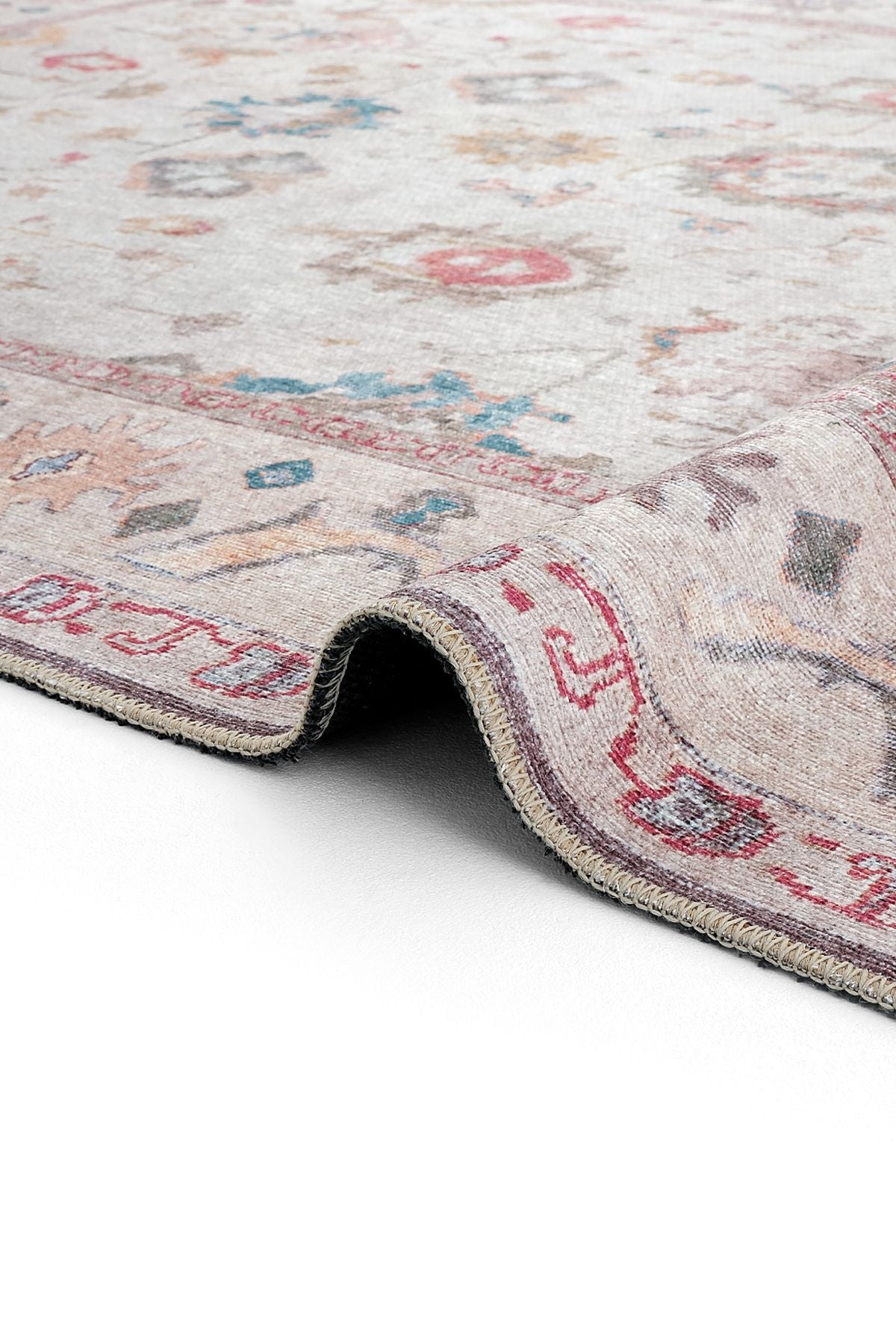 Colorful Antique Carpet Vintage Carpet Runner Digital Printing Carpet Floral Authentic Carpet Living Room Carpet