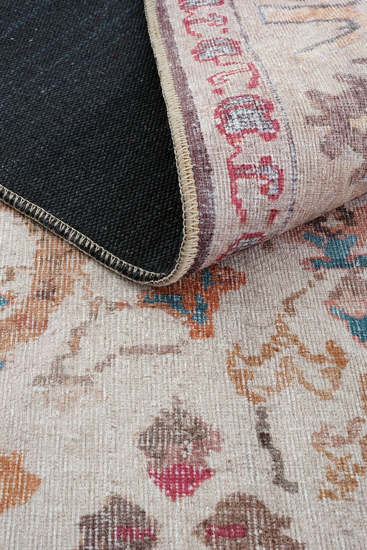 Colorful Antique Carpet Vintage Carpet Runner Digital Printing Carpet Floral Authentic Carpet Living Room Carpet