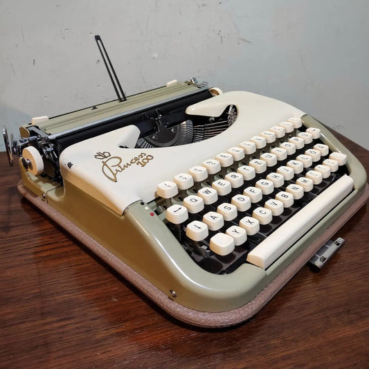 1950's Germany  Princess brand 100 model portable typewriter