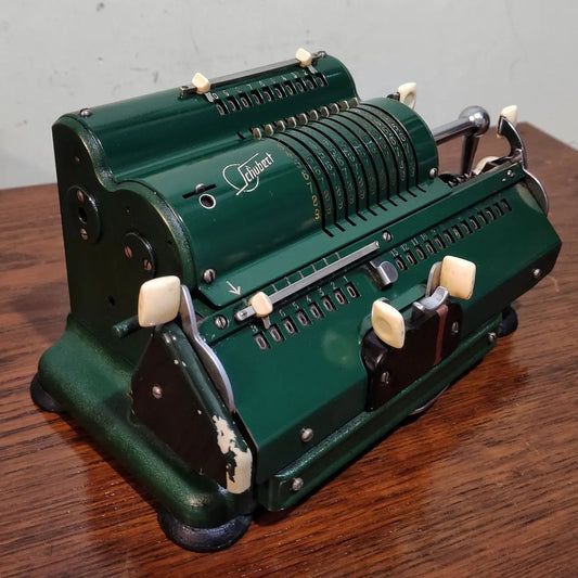 1950's Germany  Schubert brand DRV model mechanical calculator