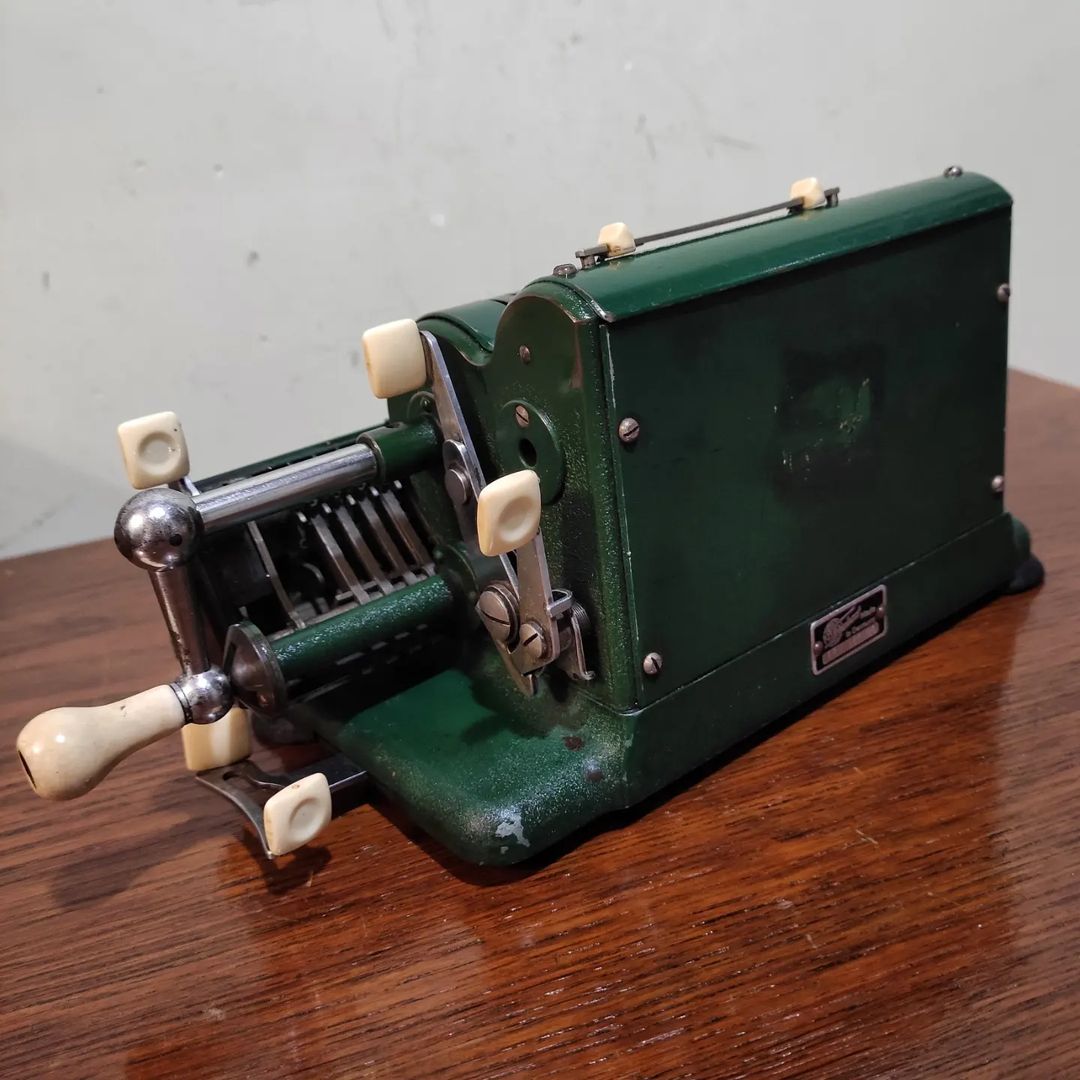 1950's Germany Schubert brand DRV model mechanical calculator