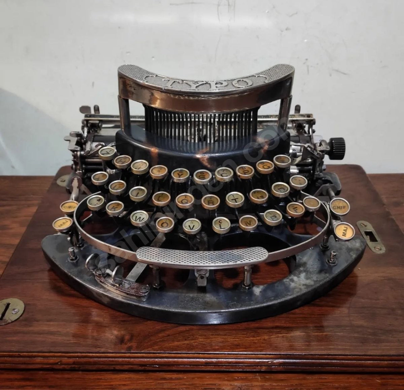 Typo Brand Antique Typewriter