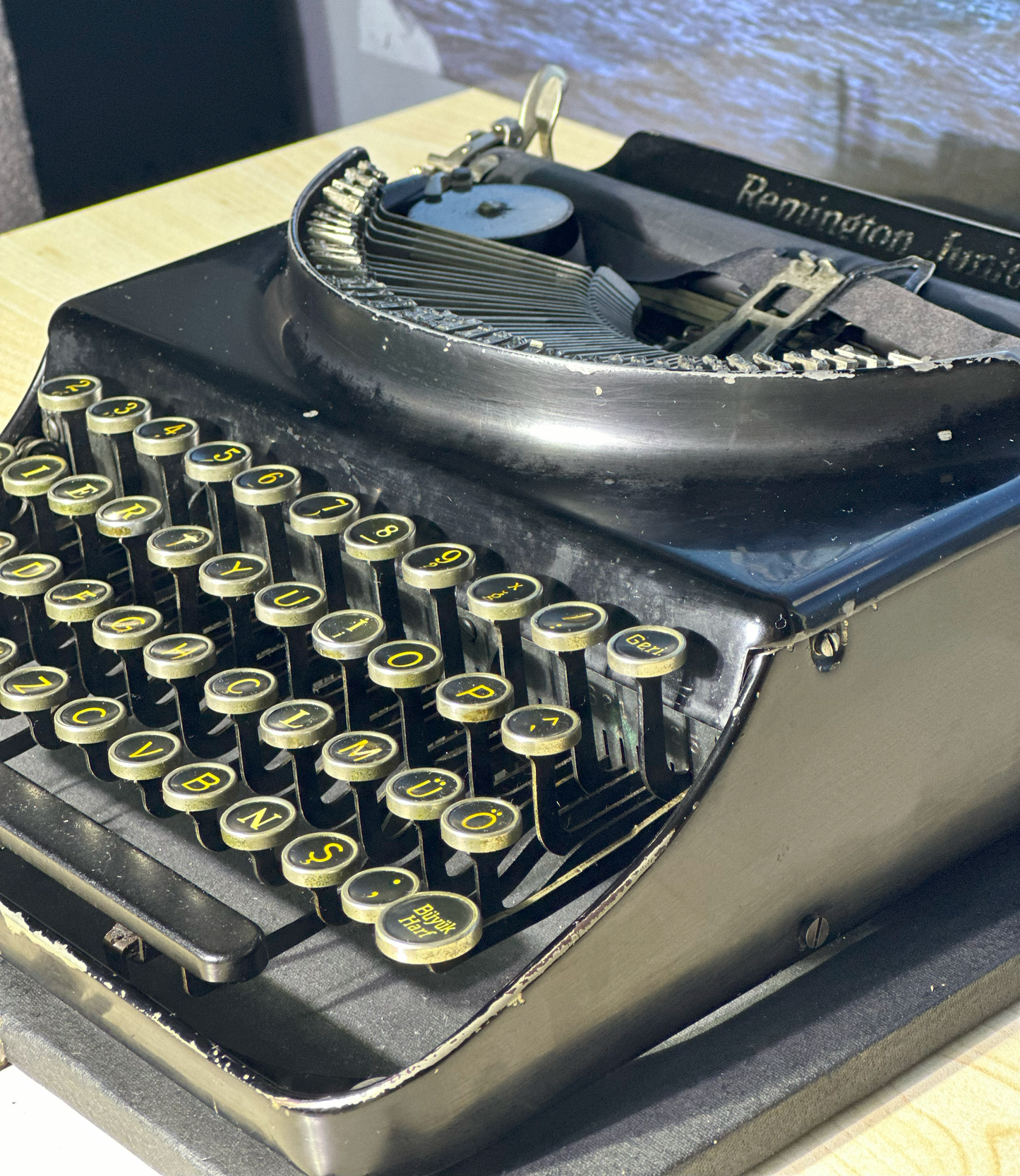 1920's USA American Remington Junior Typewriter Portable,Working