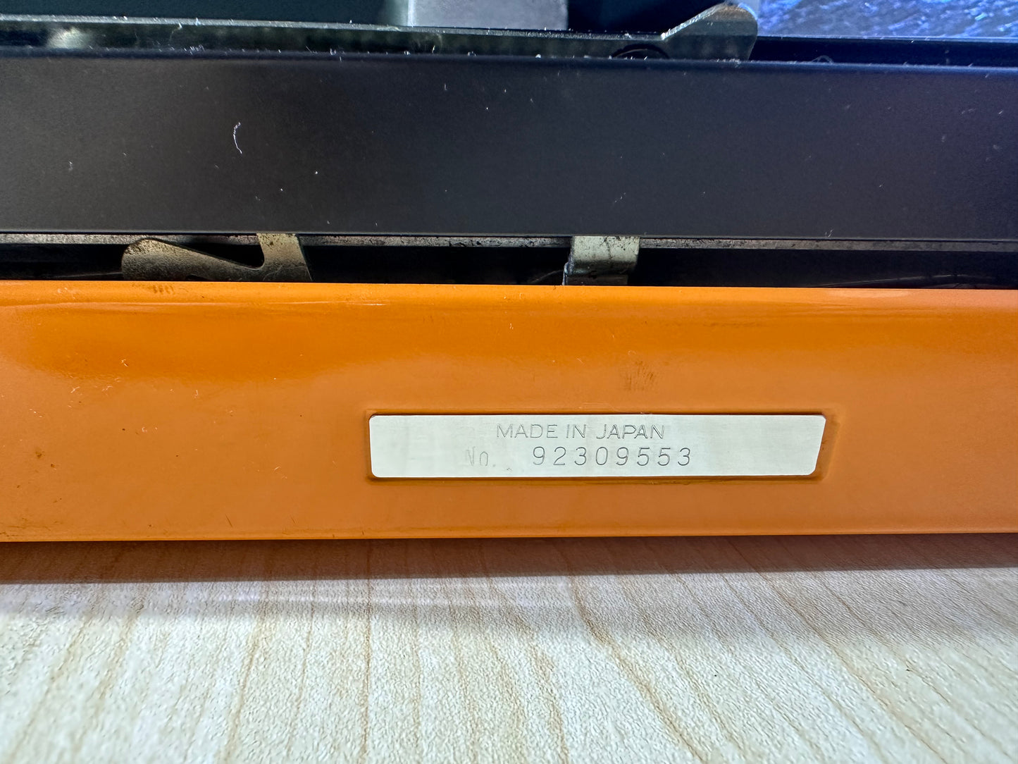 Facit 1601 TYPEWRITER , Orange Color Facit Typewriter, Orginal Bag Avaible