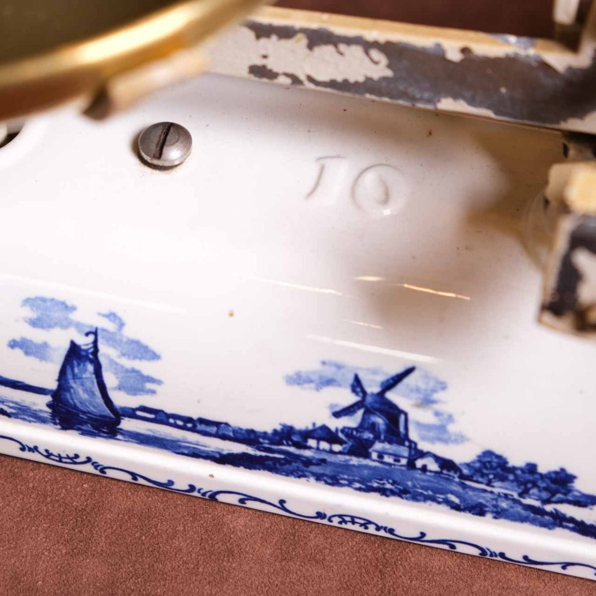 Porcelain Scales, Antique porcelain scales, vintage scales, retro scales