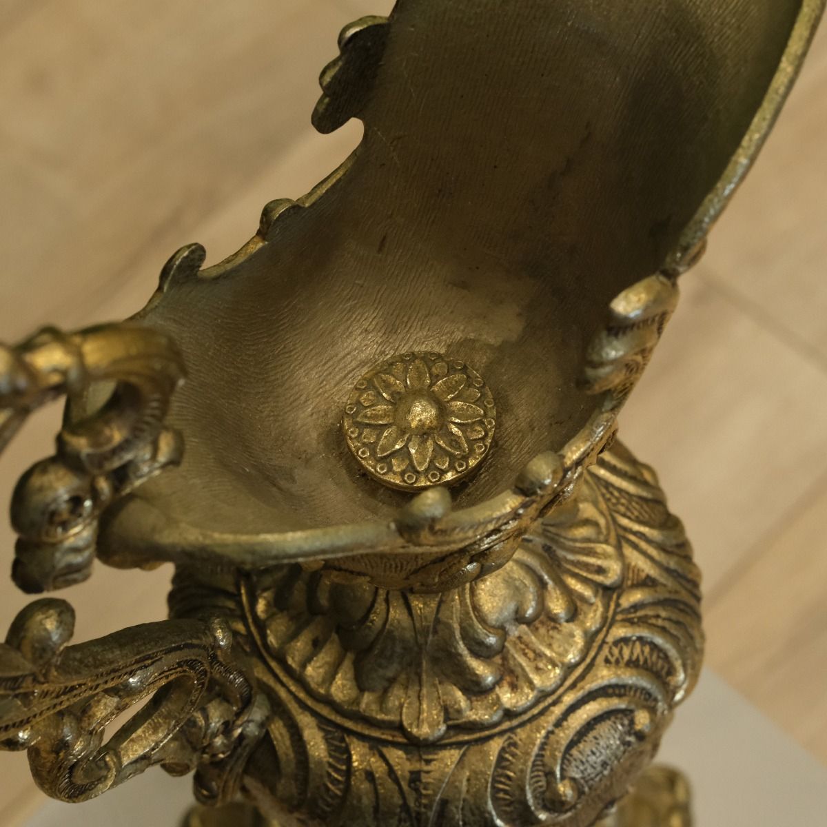 Italian Decorative Jug,Italian Peltrato decorative jug