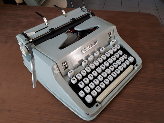 Made in Switzerland 1950s HERMES 3000 Typewriter, Rare Hermes 3000 Typewriter