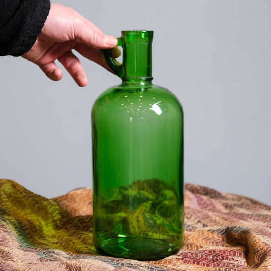 Antique green Oil Bottle