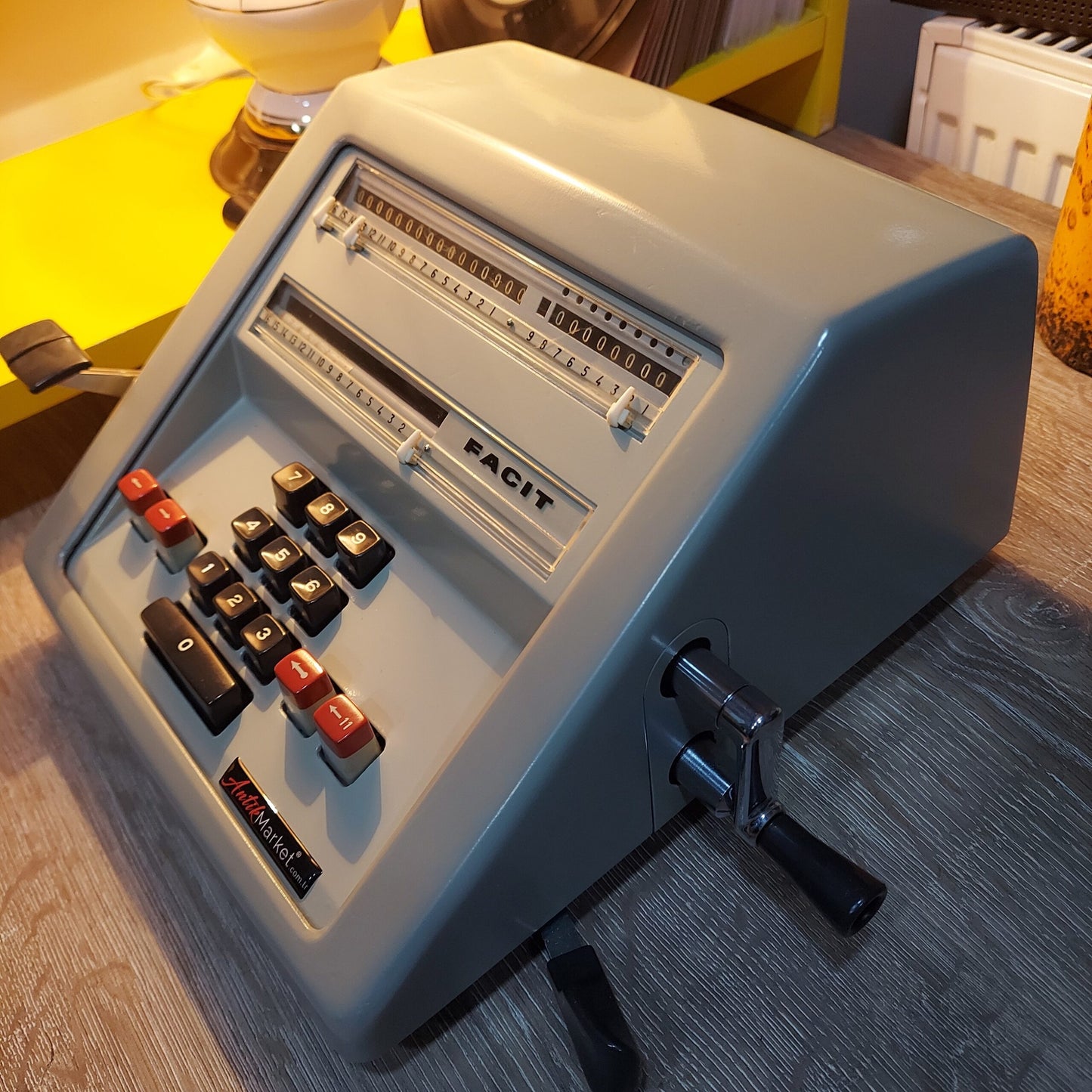 Big case Facit Antique Calculator from 1959-67