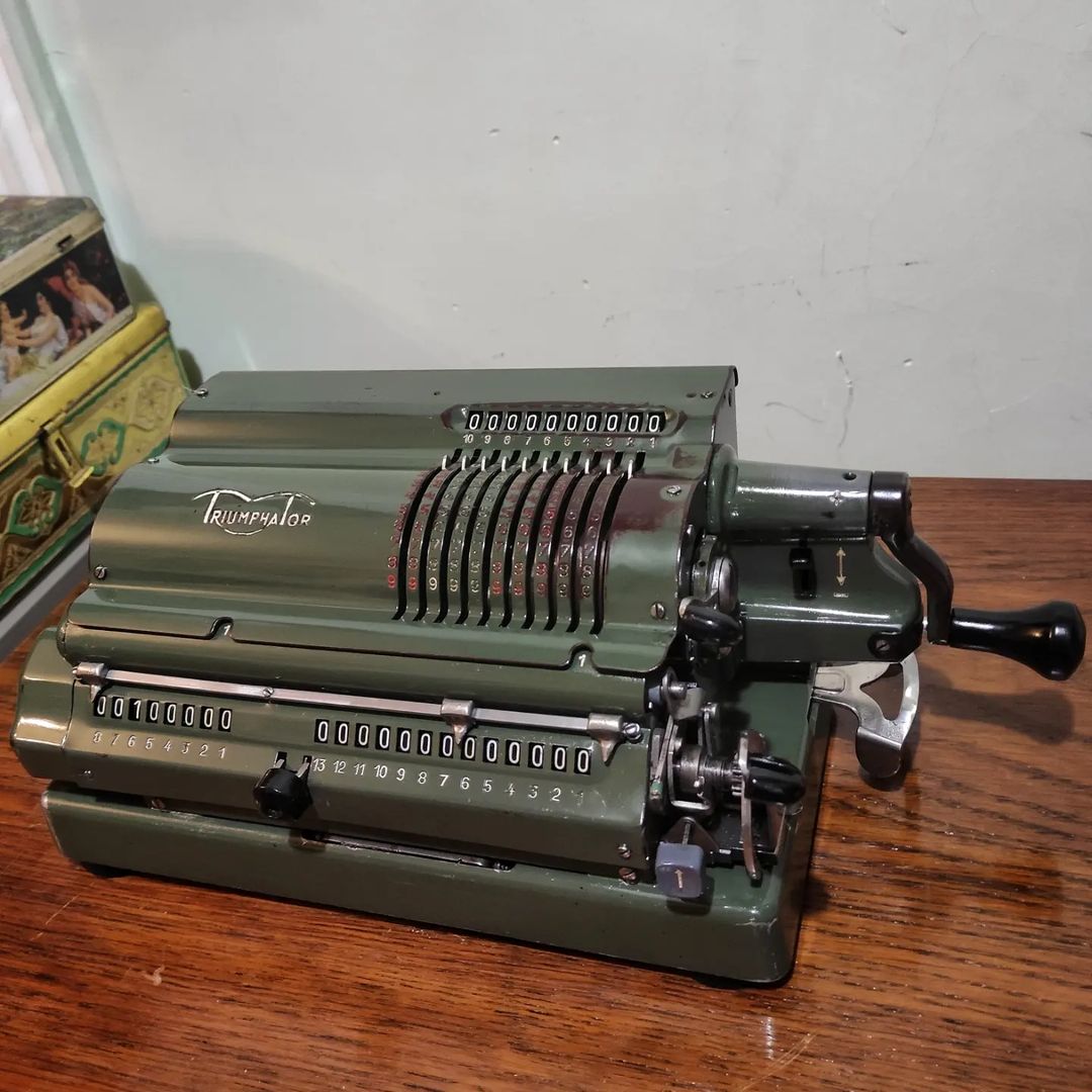 1950's Germany  Triumphator Brand CN1 model Mechanical Calculator