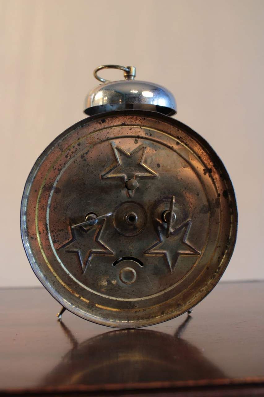 Antique Alarm Clock,Antique Peter single bell alarm clock