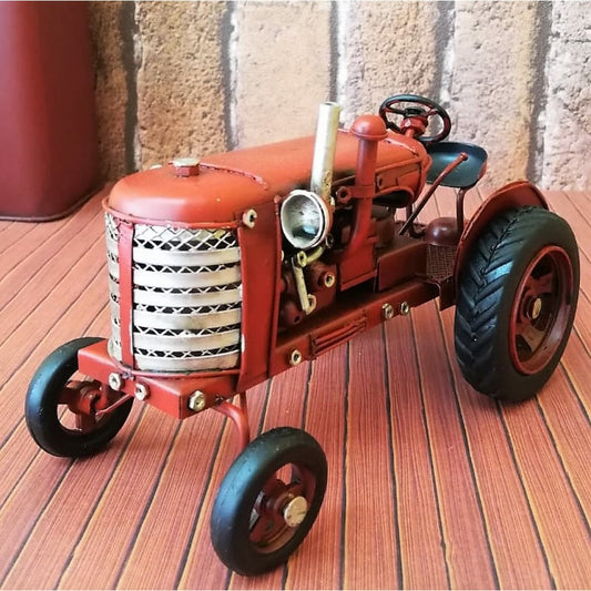 Decorative Metal Model Metal Car Tractor