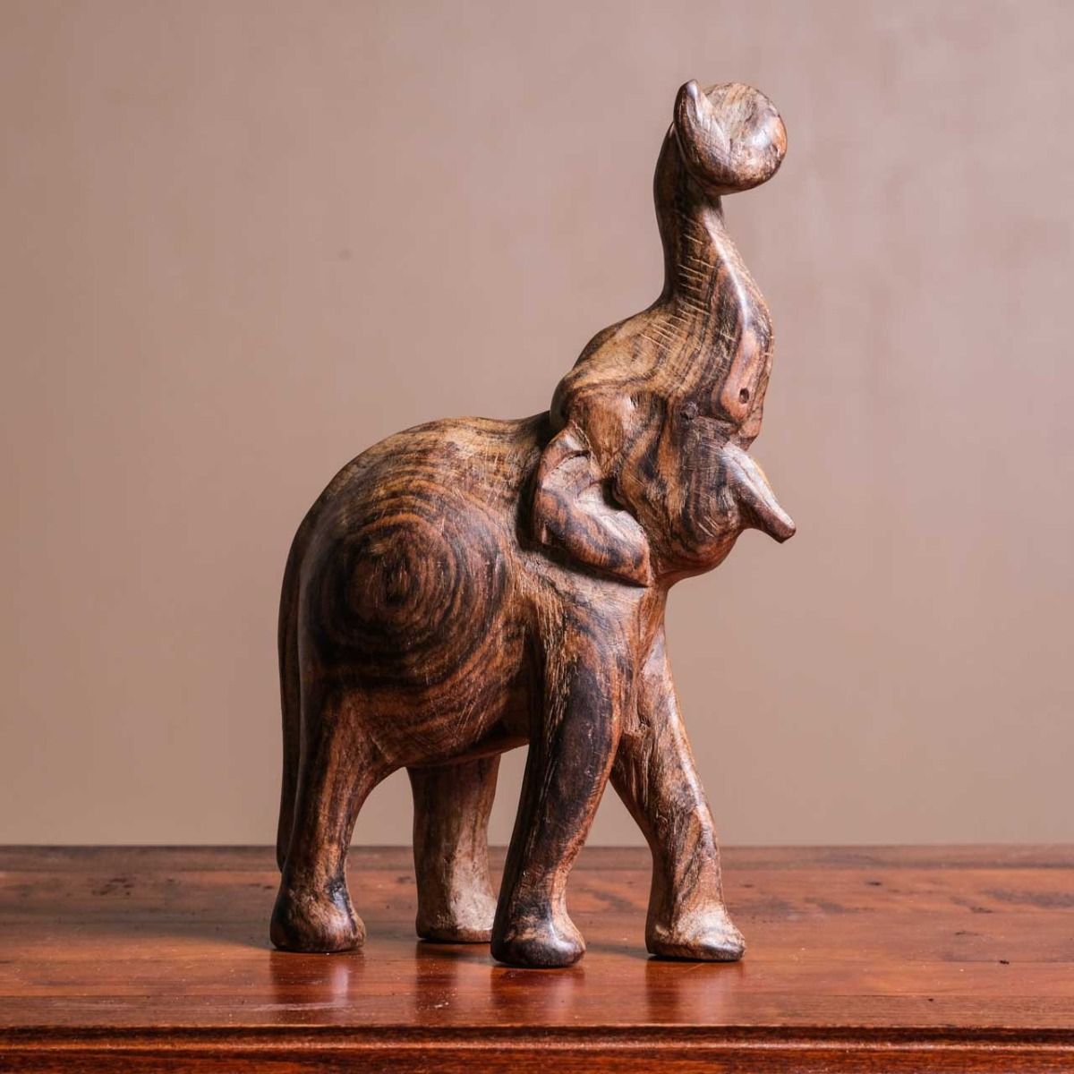 Wooden Elephant  Sculpture
