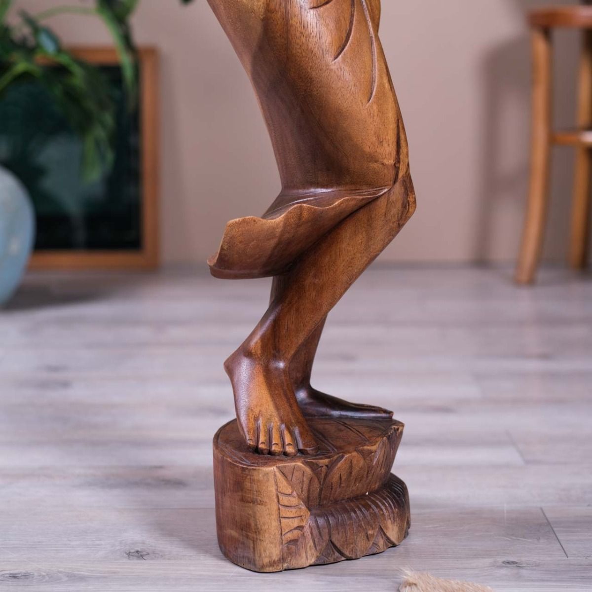 Wooden Sculpture Woman Nude  (Big Size)
