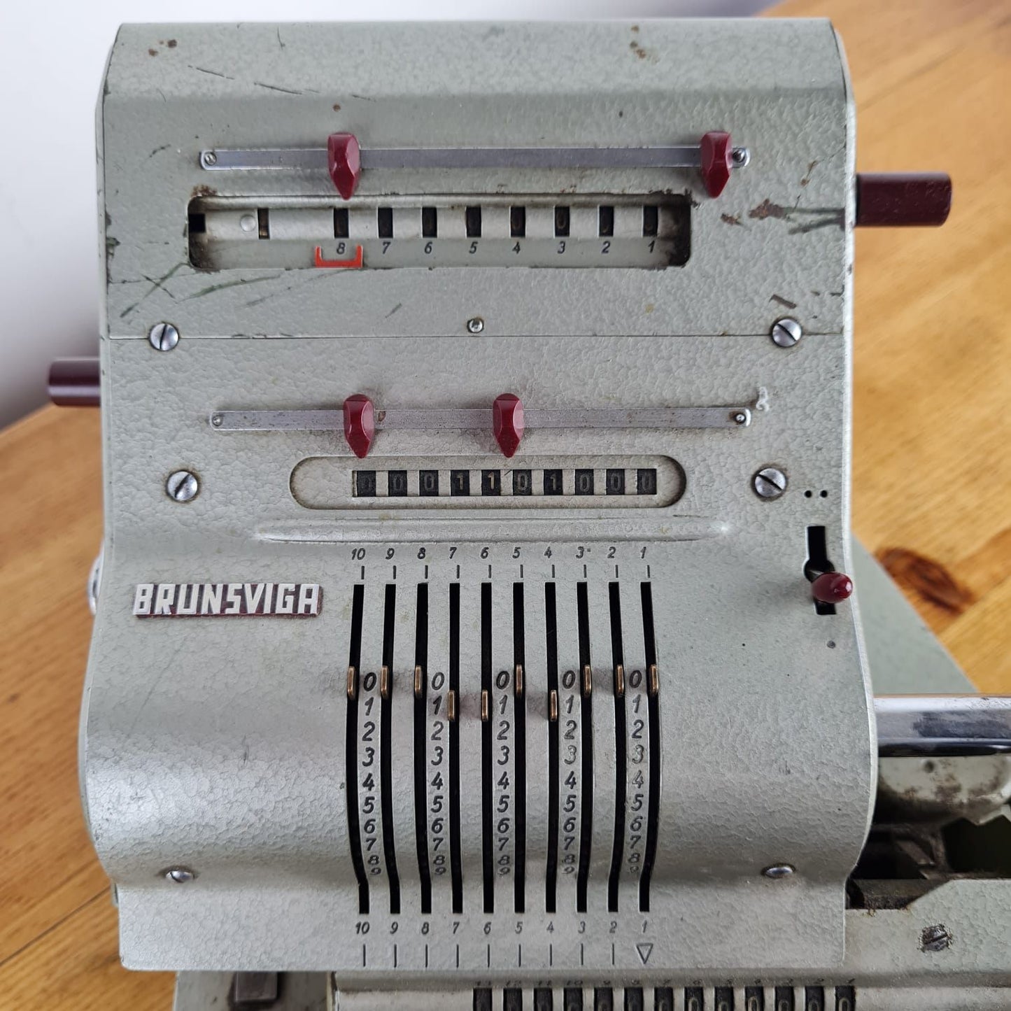 Antique German Brunsviga Calculator.