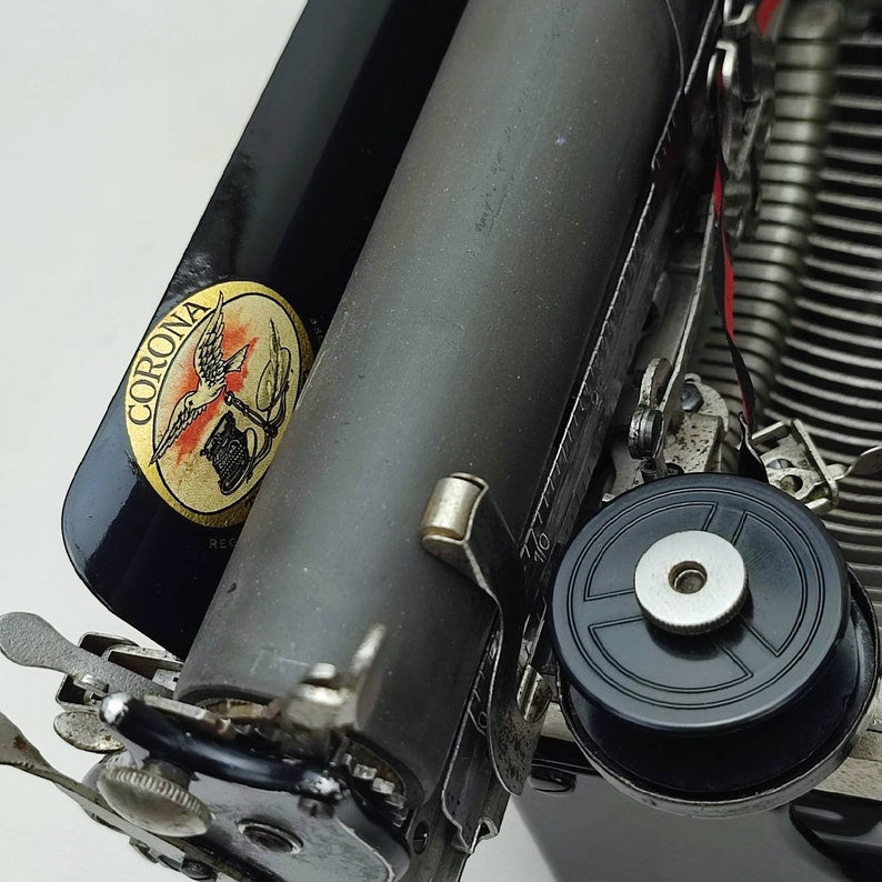 1917s Corona 3 Working Typewriter, Made in Usa, Vintage Typewriter Working, Folding Typewriter