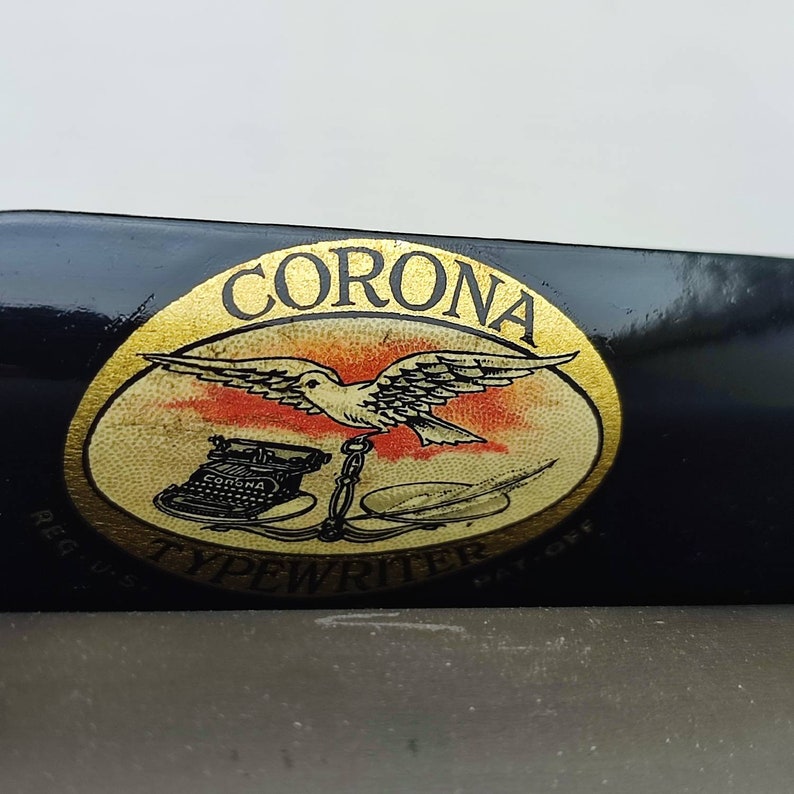 1917s Corona 3 Working Typewriter, Made in Usa, Vintage Typewriter Working, Folding Typewriter