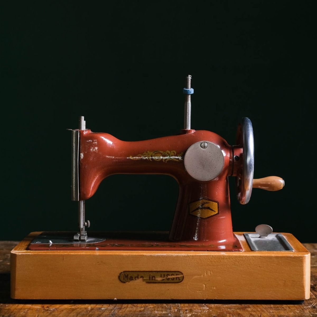Vintage Miniature Sewing Machine