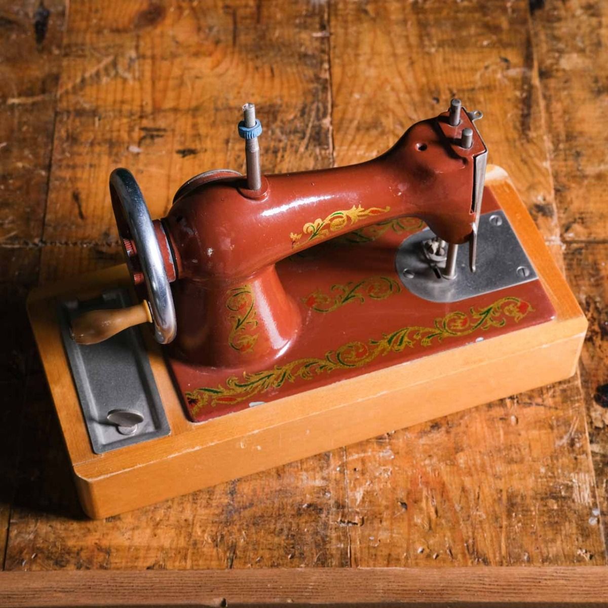 Vintage Miniature Sewing Machine