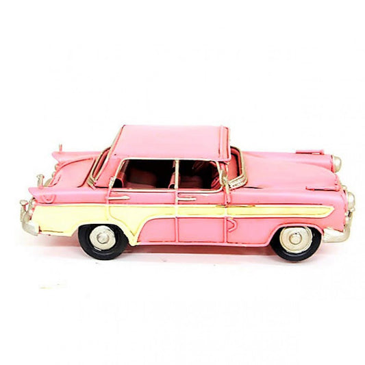1956 Model Metal Nostalgic Chevrolet Pink