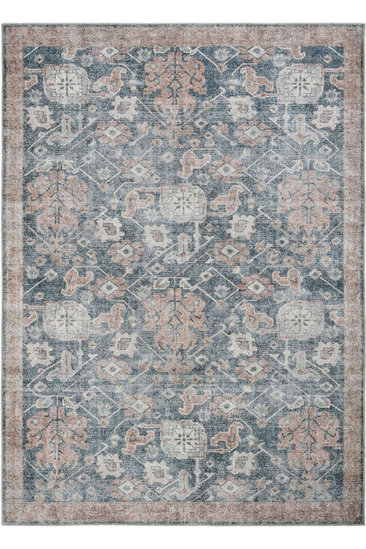 Colorful Antique Vintage Carpet Ethnic Patterned Authentic Woven Chenille Carpet Washable Living Room Carpet