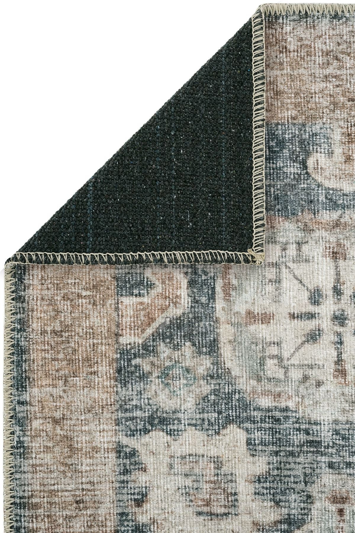 Colorful Antique Vintage Carpet Ethnic Patterned Authentic Woven Chenille Carpet Washable Living Room Carpet