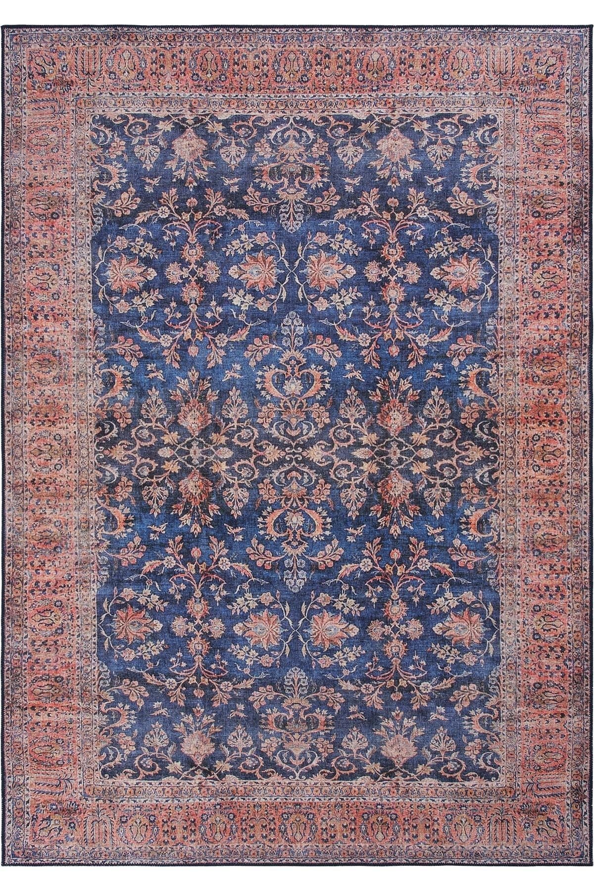 Colorful Antique Carpet Vintage Carpet Runner Digital Printing Carpet Floral Authentic Carpet Living Room Carpet