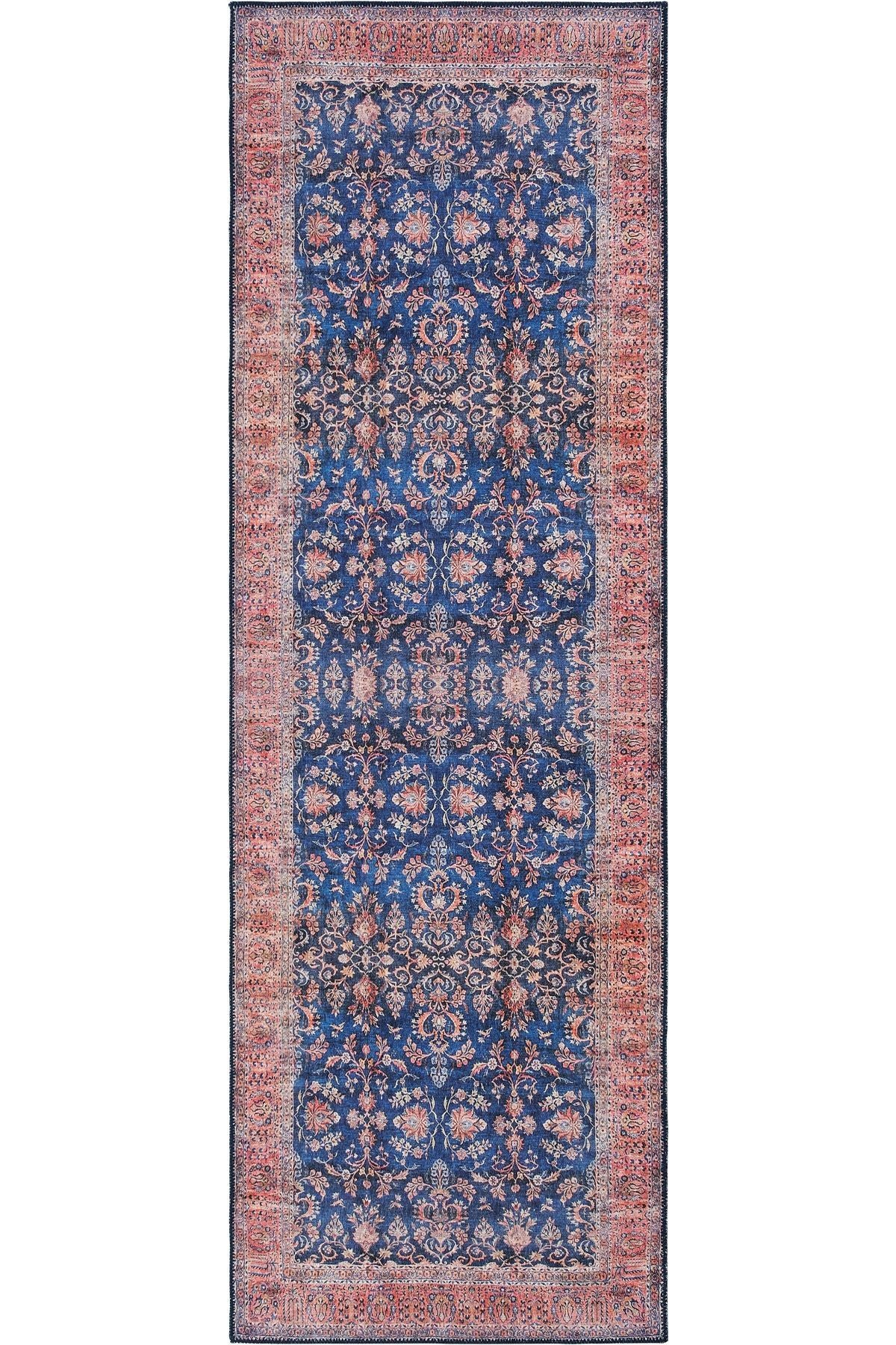 Colorful Antique Carpet Vintage Carpet Runner Digital Printing Carpet Floral Authentic Carpet Living Room Carpet