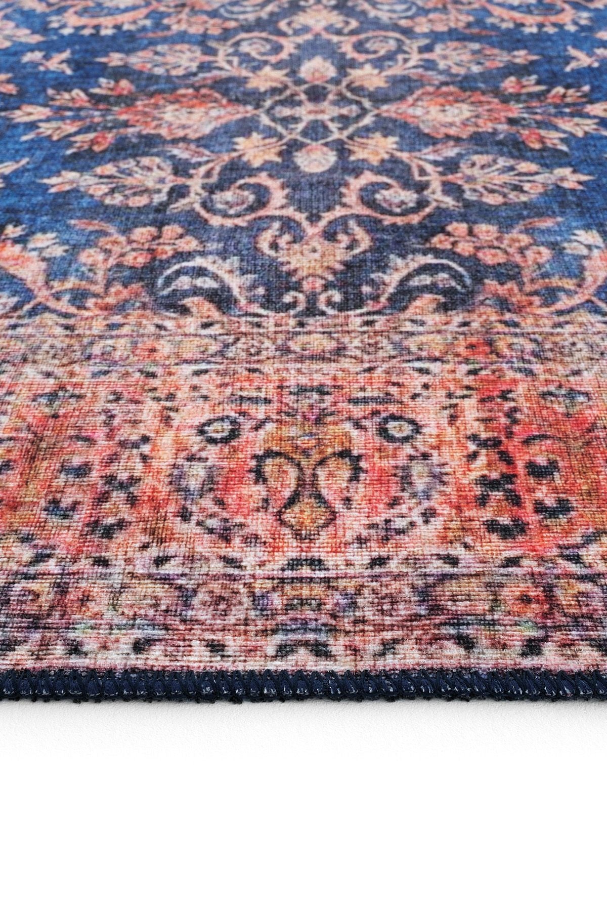 Colorful Antique Carpet Vintage Carpet Runner Digital Printing Carpet Floral Authentic Carpet Living Room Carpet