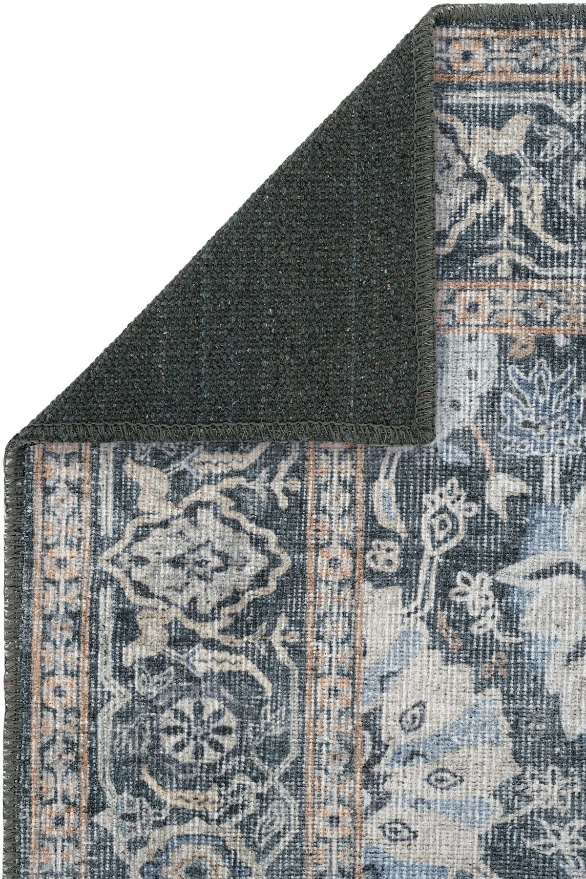 Green Carpet Runner Antique Pattern Vintage Chenille Carpet Authentic Floral Washable Living Room Carpet