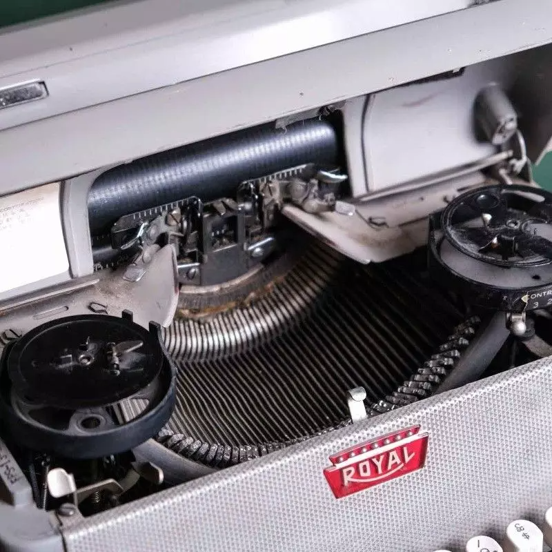 Royal brand, vintage typewriter.