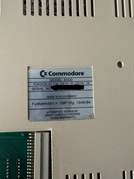 Commodore Amiga A500 Antique