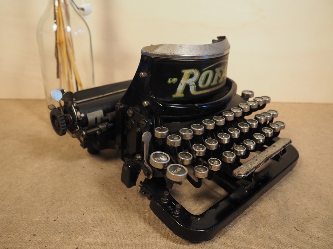 Typewriter ROFA (1924) rare antique typewriter vintage schreibmaschine original vtg writing machine machine