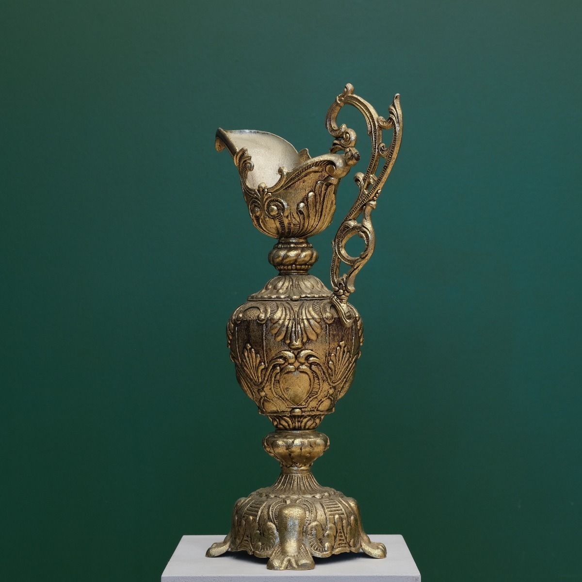 Italian Decorative Jug,Italian Peltrato decorative jug