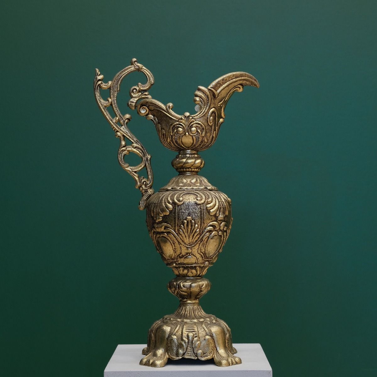 Italian Decorative Jug,Italian Peltrato decorative jug