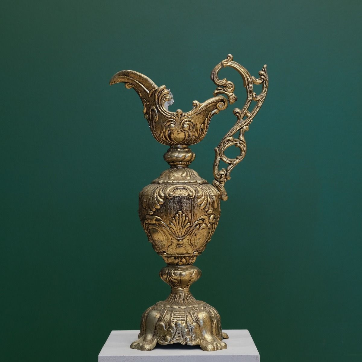 Italian Decorative Jug,Italian Peltrato decorative jug