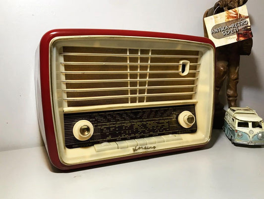 1960's Antique German  Körtinn PopArt Salon Radio