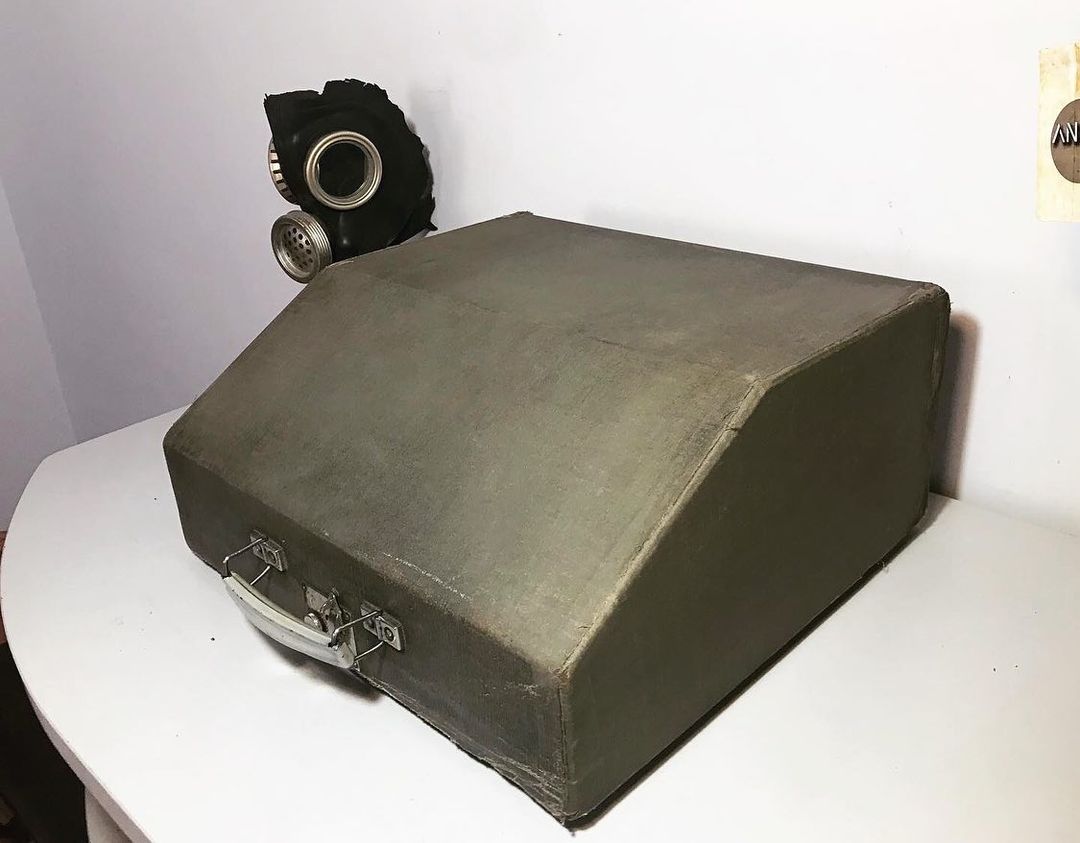 1950-60's Reheinmetall Collectible Gray Color Typewriter