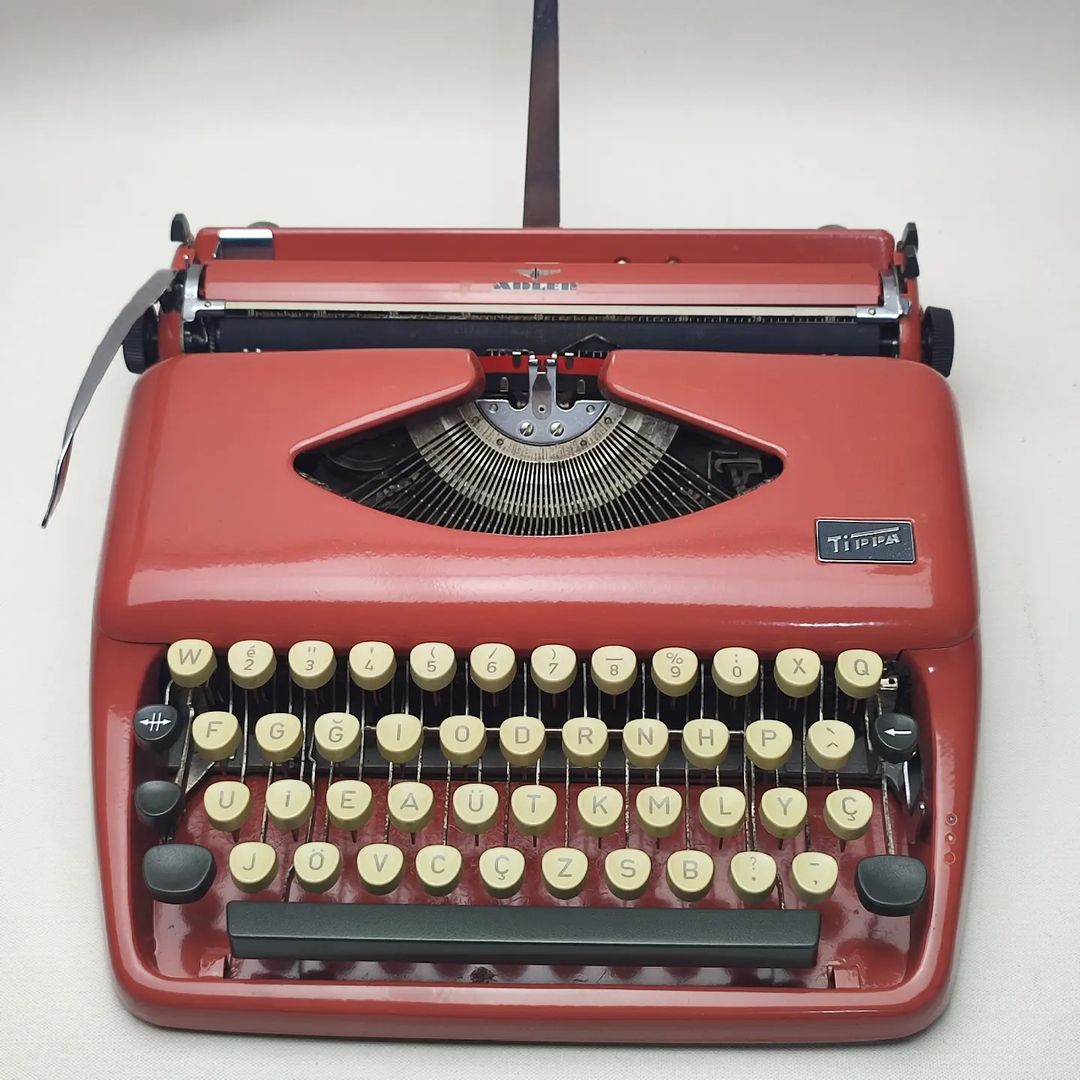 ADLER TIPPA BRAND ANTIQUE TYPEWRITER