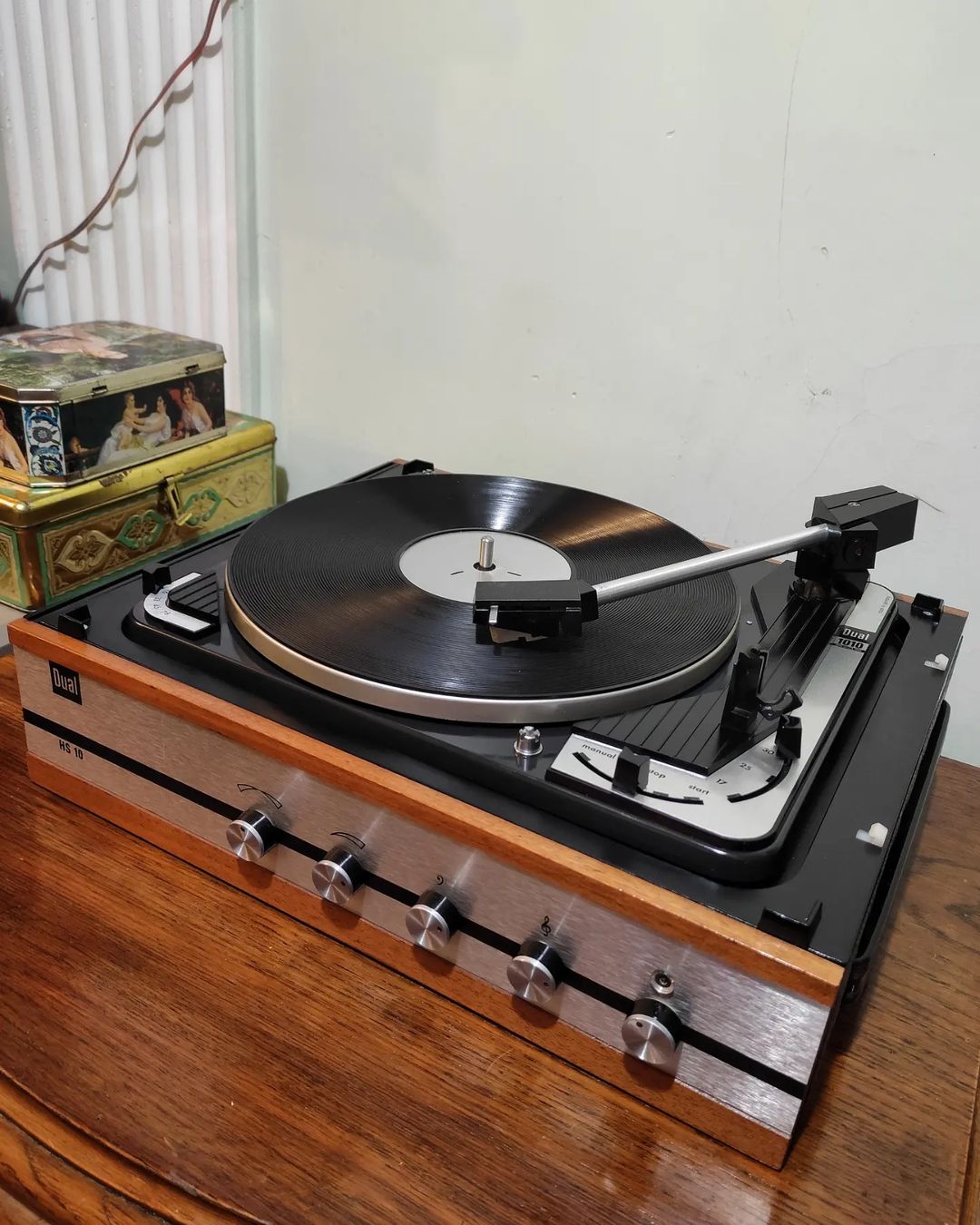 Dual brand HS 10 model record player