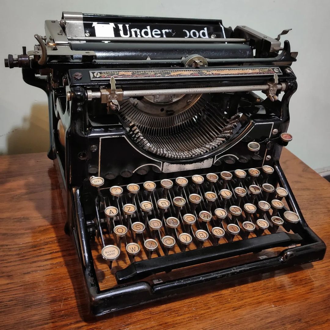 1920's USA. Underwood brand 5 model office typewriter