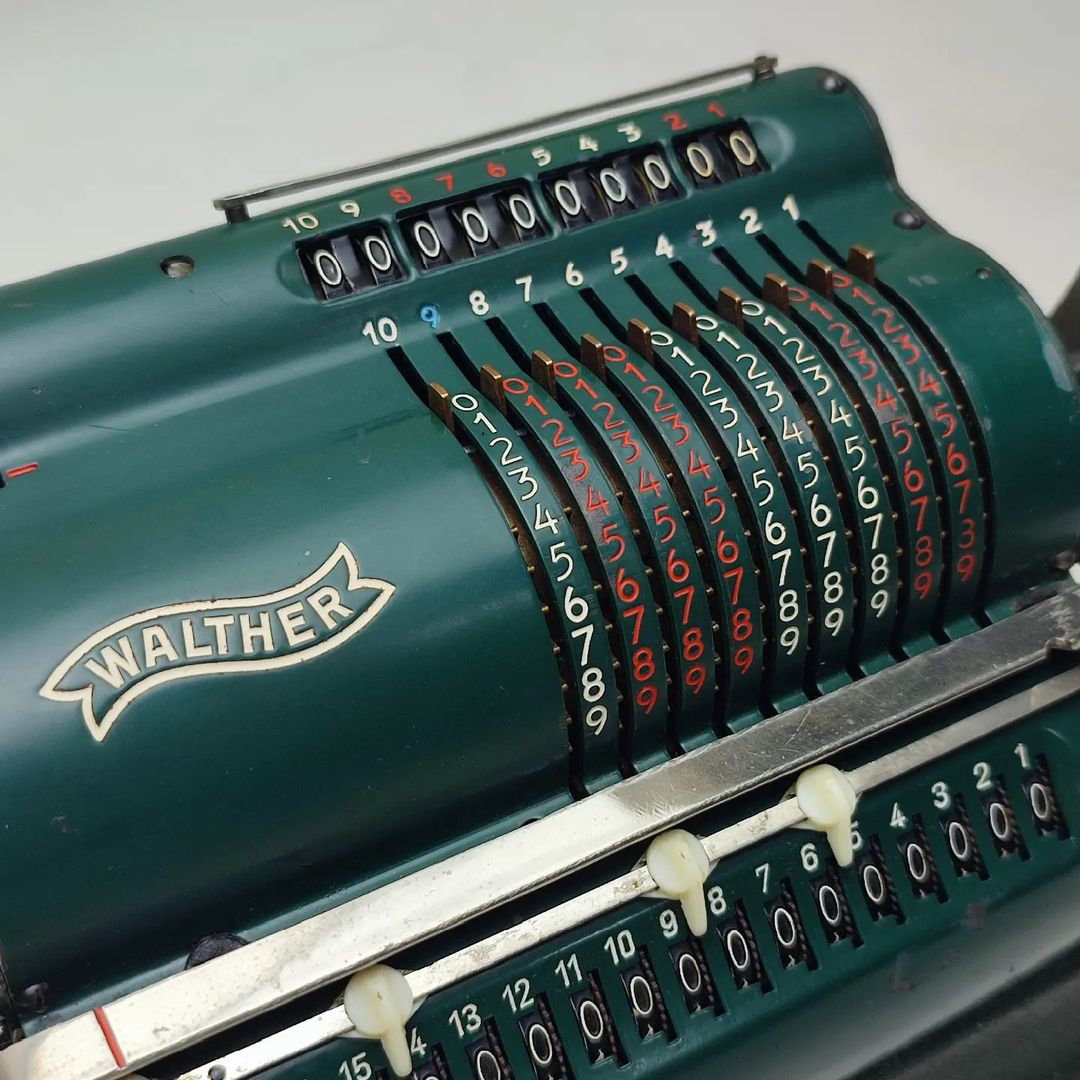 WALTHER MECHANICAL CALCULATOR(Rare Model)