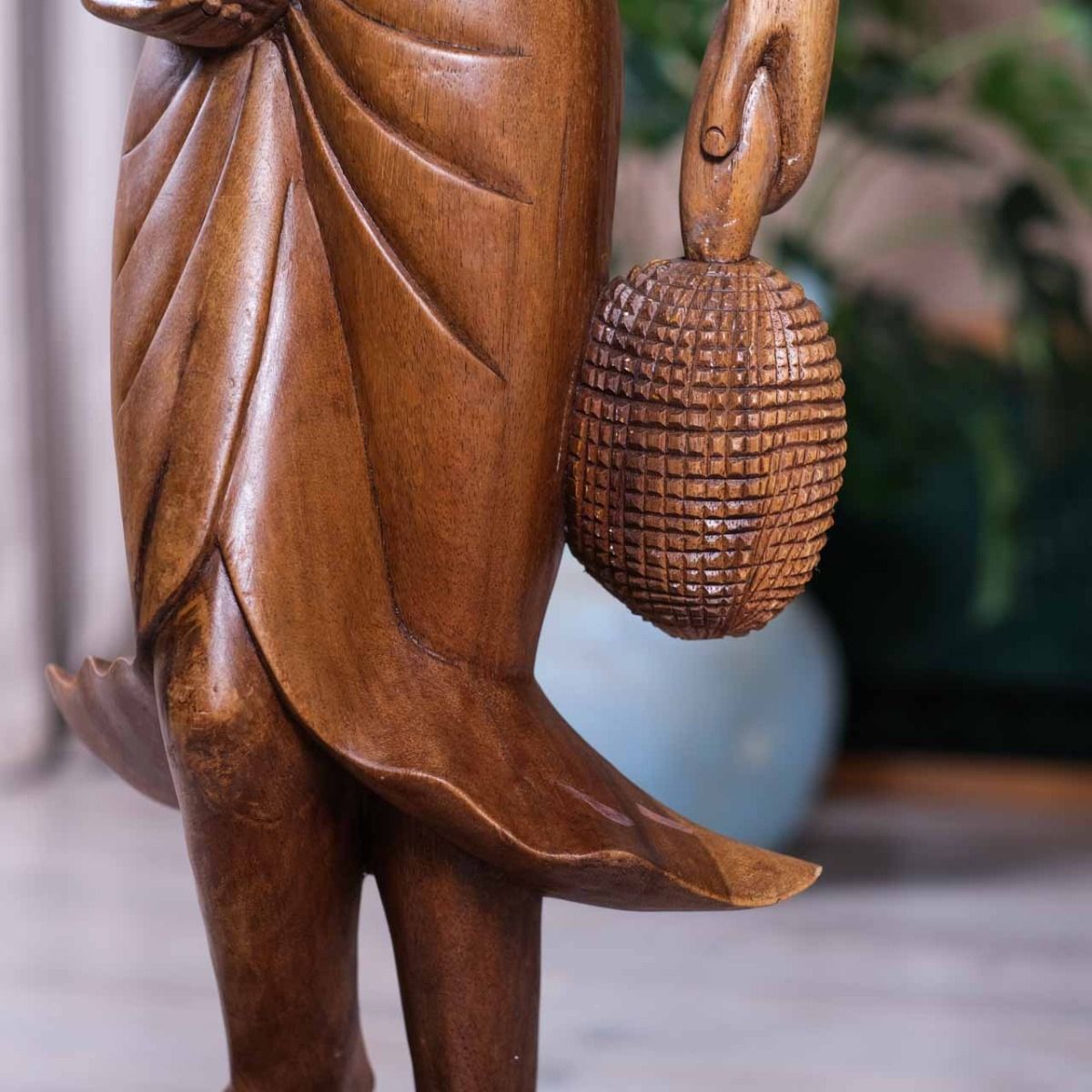 Wooden Sculpture Woman Nude  (Big Size)