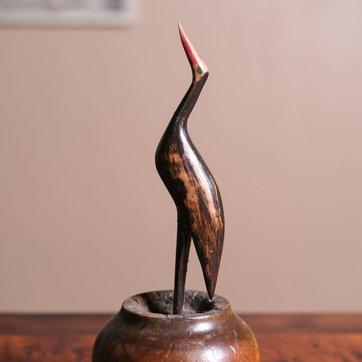 Wooden Bird Trinket