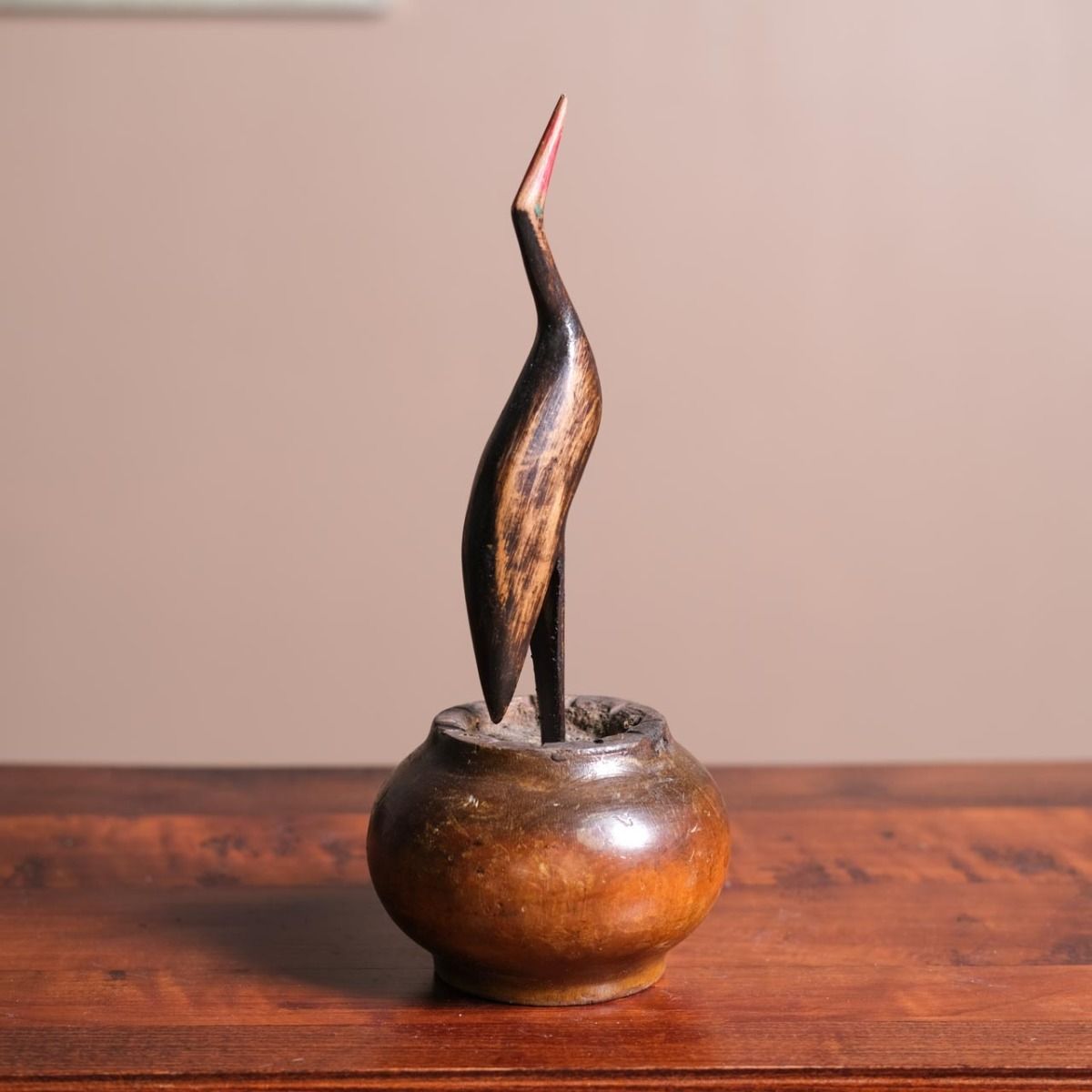 Wooden Bird Trinket