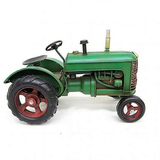 Decorative Nostalgic Metal Garden Tractor Large Size