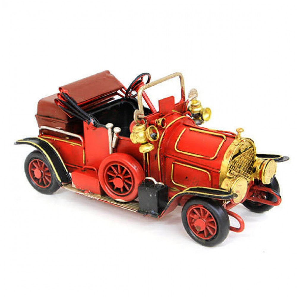 Decorative Nostalgic Open Top Metal Classic Car