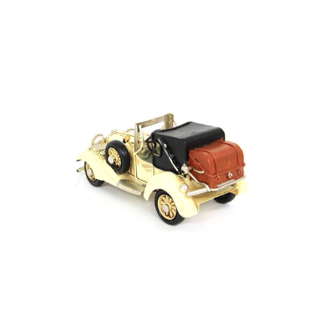 Handmade Antique Jeep Metal Car