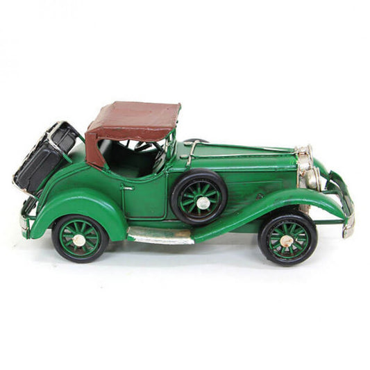 Decorative Metal Car Green
