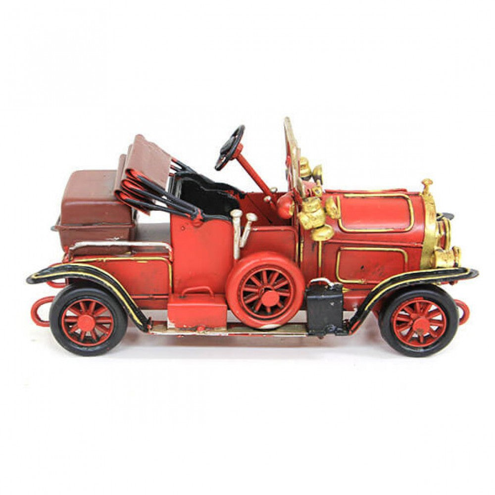 Decorative Nostalgic Open Top Metal Classic Car